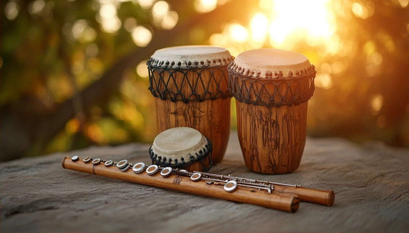 Comment les instruments traditionnels favorisent-ils la relaxation et la vitalité ?
